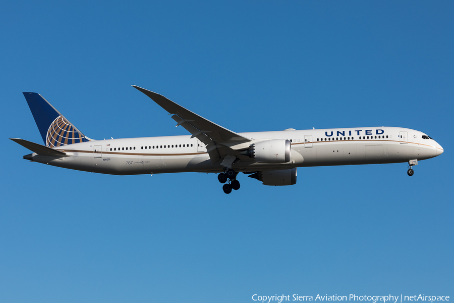 United Airlines Boeing 787-10 Dreamliner (N14001) | Photo 379677