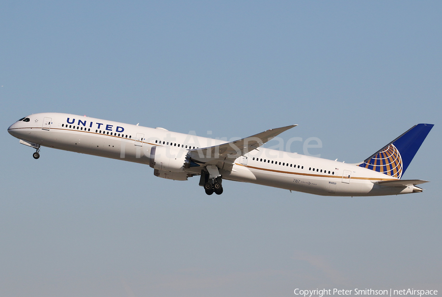 United Airlines Boeing 787-10 Dreamliner (N14001) | Photo 298135