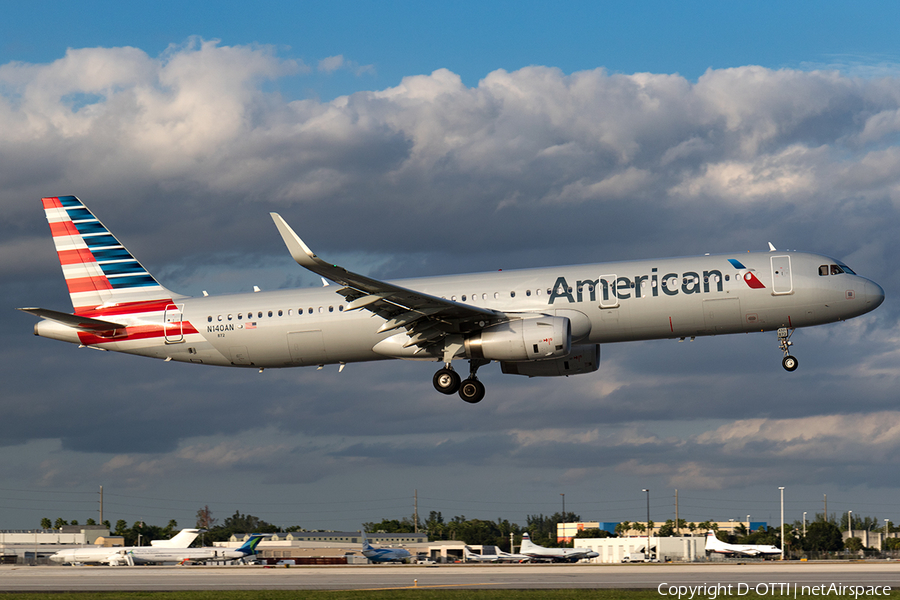 American Airlines Airbus A321-231 (N140AN) | Photo 134513