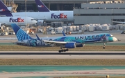 United Airlines Boeing 757-224 (N14102) at  Los Angeles - International, United States