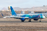 United Airlines Boeing 757-224 (N14102) at  Tenerife Sur - Reina Sofia, Spain