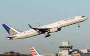 United Airlines Boeing 757-224 (N14107) at  Manchester - International (Ringway), United Kingdom