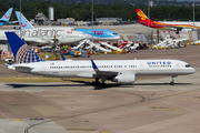 United Airlines Boeing 757-224 (N14107) at  Manchester - International (Ringway), United Kingdom