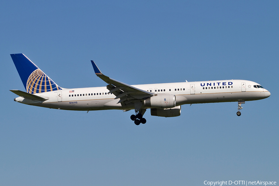 United Airlines Boeing 757-224 (N14115) | Photo 358344