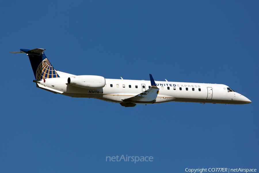 United Express (ExpressJet Airlines) Embraer ERJ-145XR (N14116) | Photo 48301