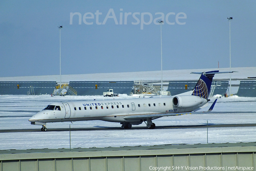 United Express (ExpressJet Airlines) Embraer ERJ-145XR (N14117) | Photo 69350