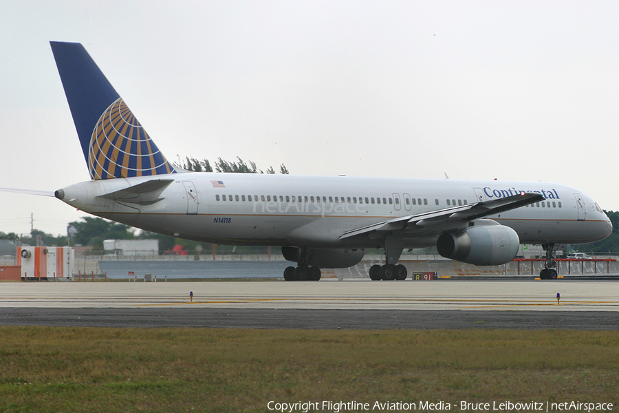 Continental Airlines Boeing 757-224 (N14118) | Photo 183462