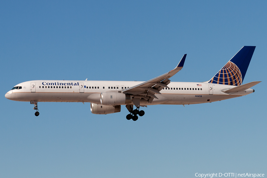 Continental Airlines Boeing 757-224 (N14118) | Photo 181073