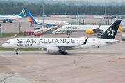 United Airlines Boeing 757-224 (N14120) at  Manchester - International (Ringway), United Kingdom