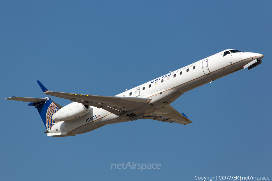 United Express (ExpressJet Airlines) Embraer ERJ-145XR (N14125) | Photo 59576
