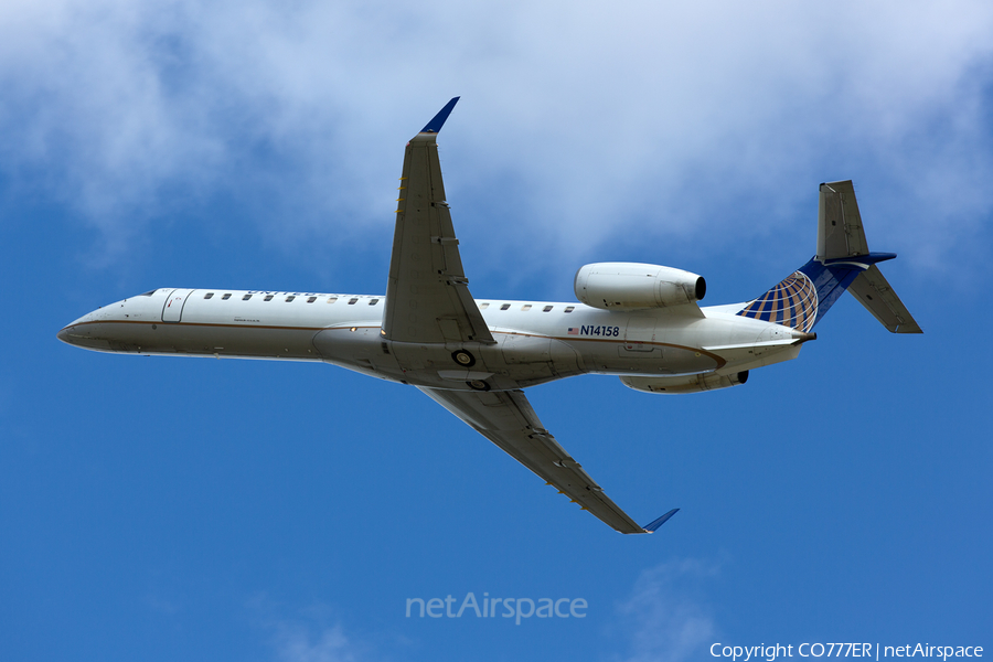 United Express (ExpressJet Airlines) Embraer ERJ-145XR (N14158) | Photo 95100