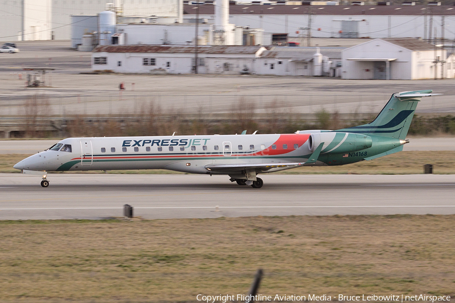 United Express (ExpressJet Airlines) Embraer ERJ-145XR (N14168) | Photo 88398