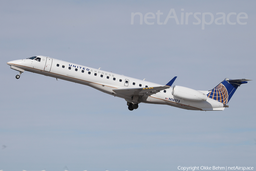 United Express (ExpressJet Airlines) Embraer ERJ-145XR (N14173) | Photo 286039