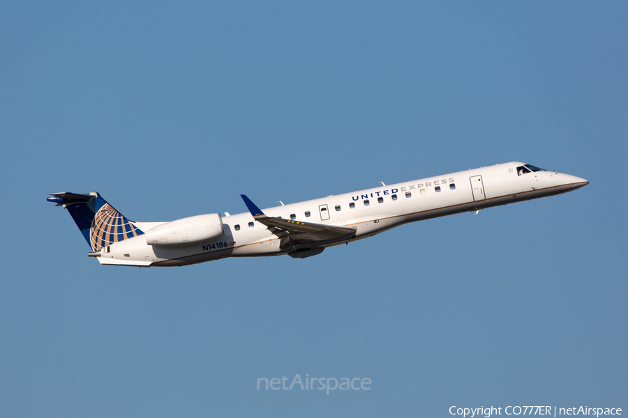 United Express (ExpressJet Airlines) Embraer ERJ-145XR (N14186) | Photo 31746