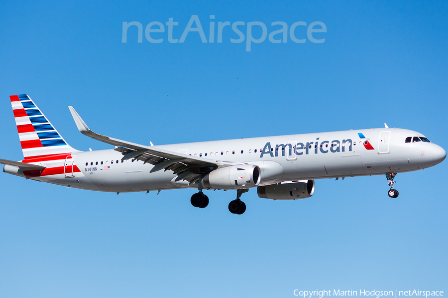 American Airlines Airbus A321-231 (N141NN) | Photo 97053