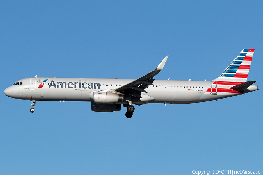 American Airlines Airbus A321-231 (N141NN) | Photo 178106