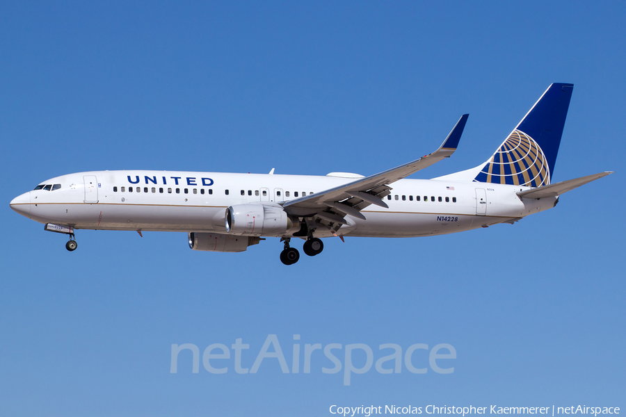 United Airlines Boeing 737-824 (N14228) | Photo 127344