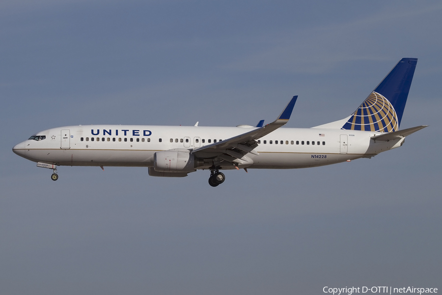 United Airlines Boeing 737-824 (N14228) | Photo 425385