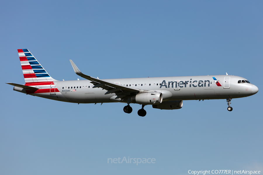 American Airlines Airbus A321-231 (N143AN) | Photo 266772
