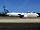 Olympic Airlines Boeing 737-42J (N143HF) at  San Juan - Luis Munoz Marin International, Puerto Rico