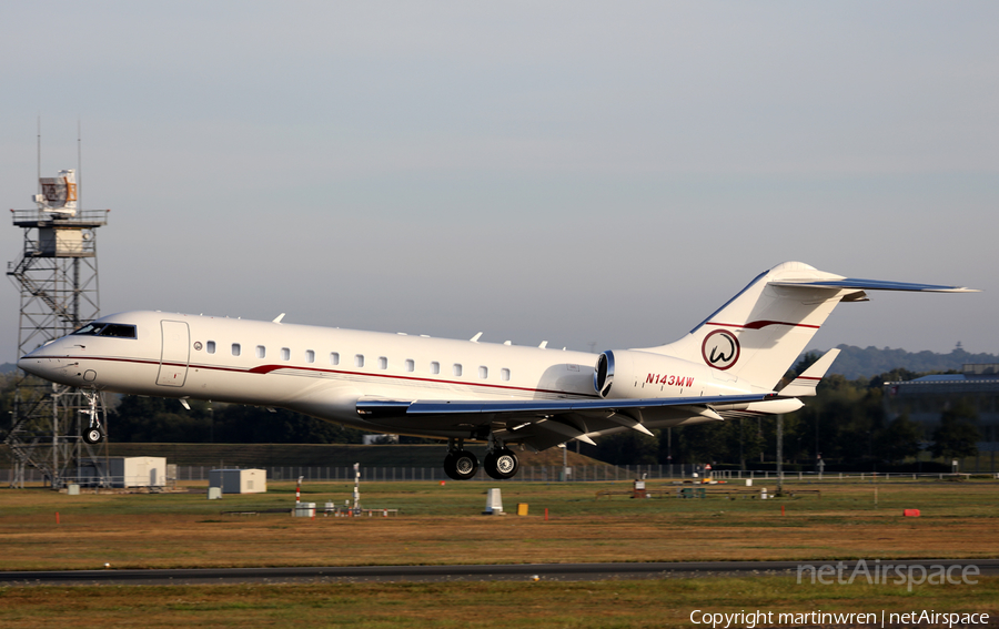 (Private) Bombardier BD-700-1A10 Global Express (N143MW) | Photo 347902