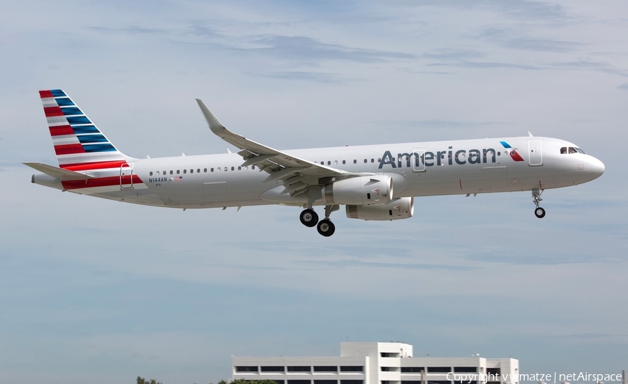 American Airlines Airbus A321-231 (N144AN) | Photo 133896