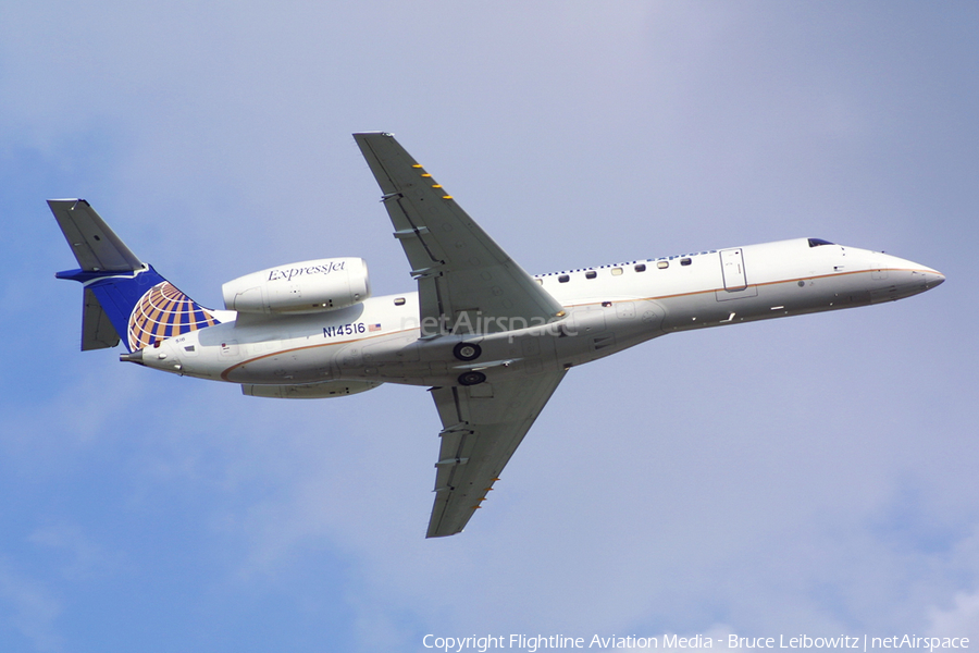 Continental Express (ExpressJet) Embraer ERJ-135LR (N14516) | Photo 91055