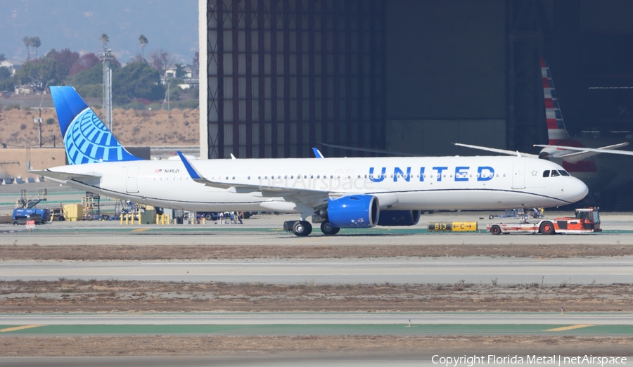 United Airlines Airbus A321-271NX (N14521) | Photo 681563
