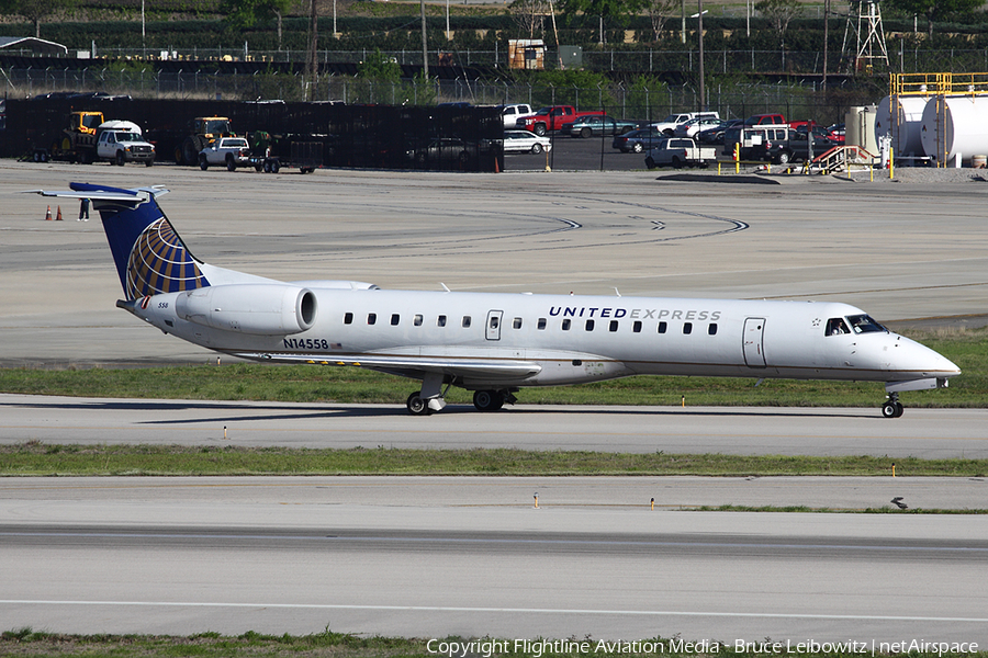 United Express (ExpressJet Airlines) Embraer ERJ-145LR (N14558) | Photo 87377
