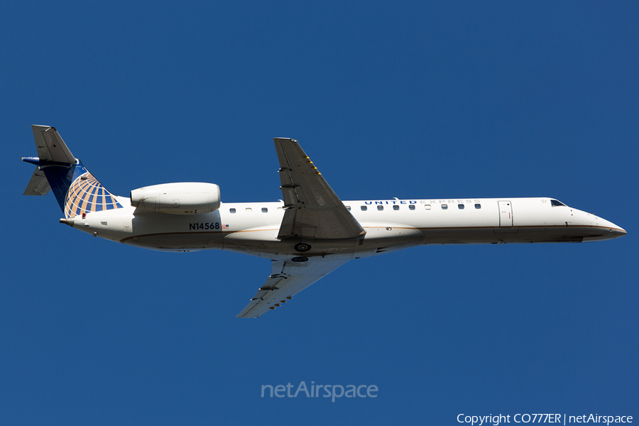 United Express (ExpressJet Airlines) Embraer ERJ-145LR (N14568) | Photo 124262