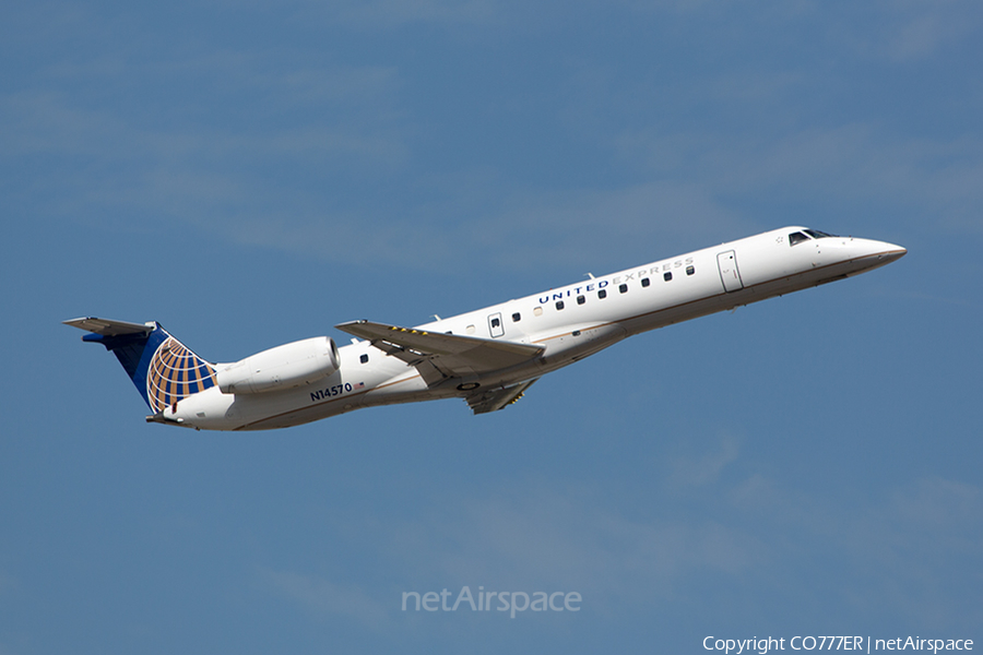 United Express (ExpressJet Airlines) Embraer ERJ-145LR (N14570) | Photo 104703