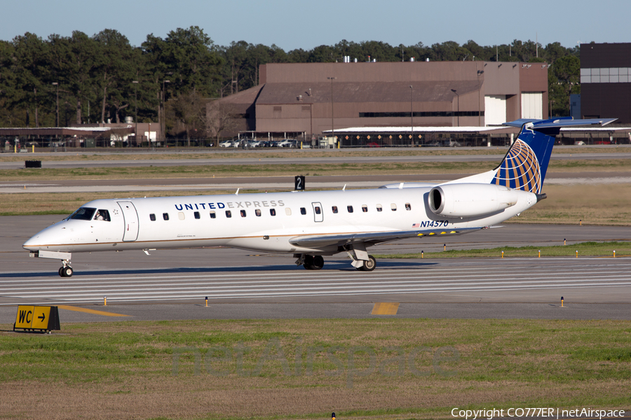 United Express (ExpressJet Airlines) Embraer ERJ-145LR (N14570) | Photo 42994