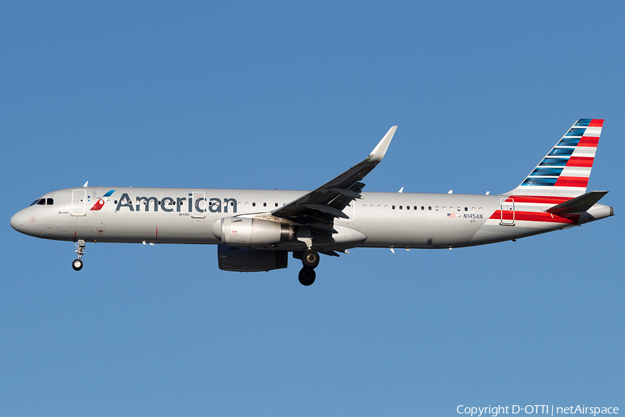 American Airlines Airbus A321-231 (N145AN) | Photo 177109