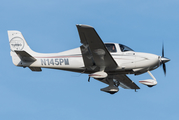 (Private) Cirrus SR22 G3 GTS (N145PM) at  Hamburg - Fuhlsbuettel (Helmut Schmidt), Germany