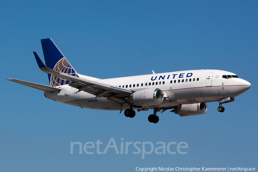 Continental Airlines Boeing 737-524 (N14629) | Photo 161257