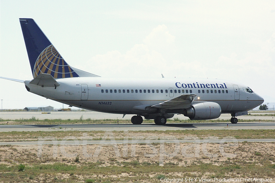 Continental Airlines Boeing 737-524 (N14652) | Photo 7317
