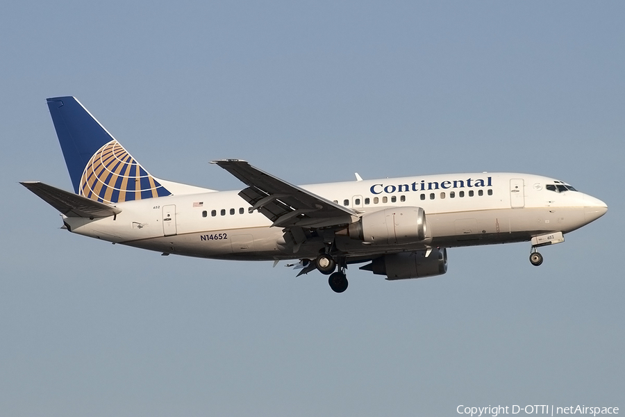 Continental Airlines Boeing 737-524 (N14652) | Photo 176635