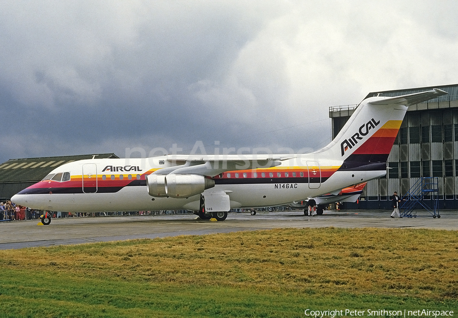 AirCal BAe Systems BAe-146-200 (N146AC) | Photo 213719