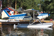 (Private) Piper PA-18 Super Cub (N1473C) at  Vette/Blust - Oshkosh Seaplane Base, United States