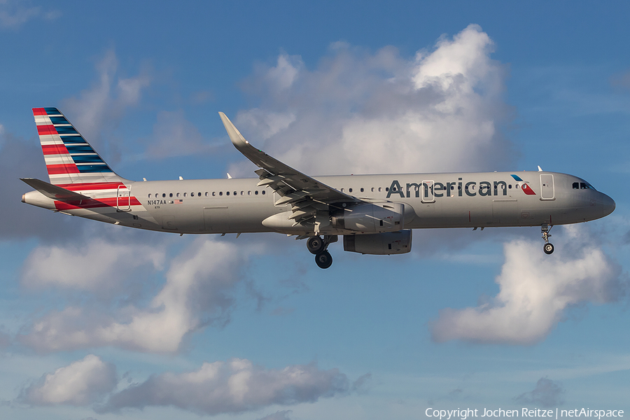 American Airlines Airbus A321-231 (N147AA) | Photo 227907