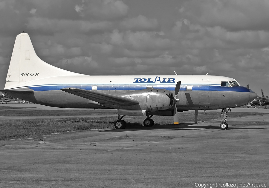 Tol-Air Services Convair CV-240-27 (N147JR) | Photo 418171