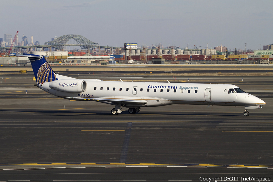 Continental Express (ExpressJet) Embraer ERJ-145LR (N14902) | Photo 344251