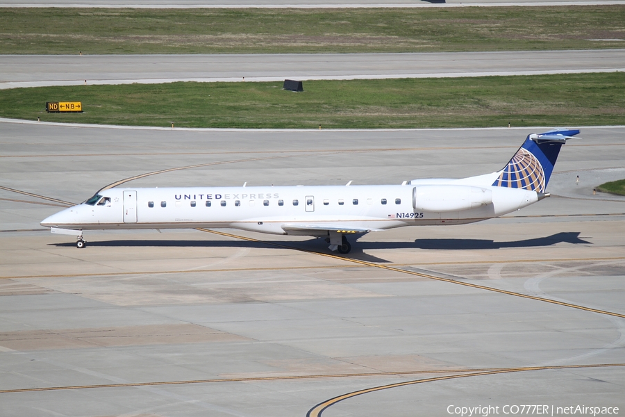 United Express (ExpressJet Airlines) Embraer ERJ-145EP (N14925) | Photo 2514
