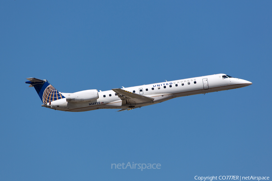 United Express (ExpressJet Airlines) Embraer ERJ-145EP (N14925) | Photo 31919