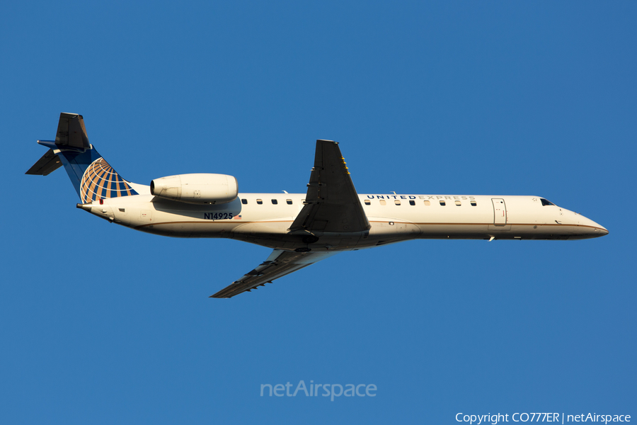 United Express (ExpressJet Airlines) Embraer ERJ-145EP (N14925) | Photo 45433
