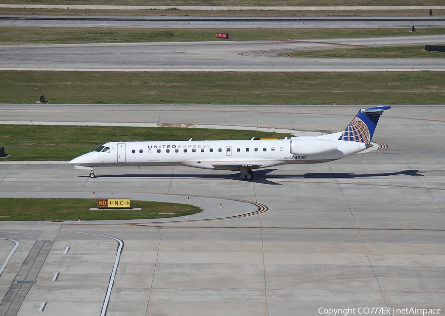 United Express (ExpressJet Airlines) Embraer ERJ-145EP (N14930) | Photo 2516