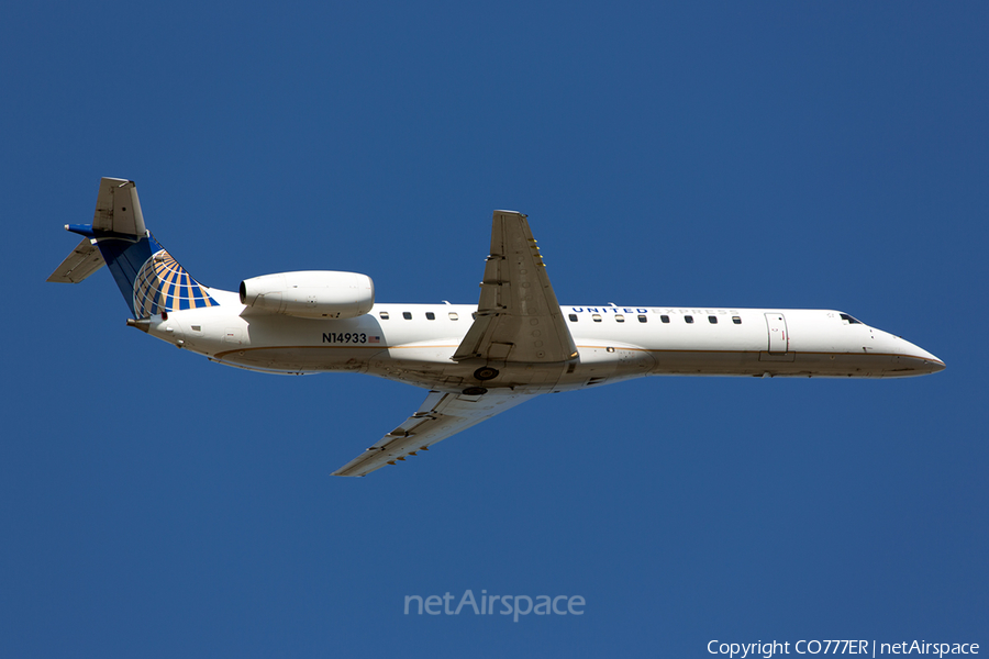 United Express (ExpressJet Airlines) Embraer ERJ-145EP (N14933) | Photo 47353