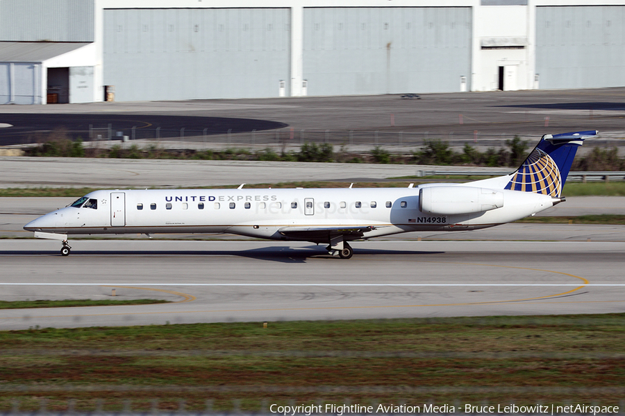 United Express (ExpressJet Airlines) Embraer ERJ-145EP (N14938) | Photo 87931