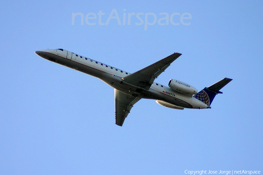 Continental Express (ExpressJet) Embraer ERJ-145LR (N14974) | Photo 392247