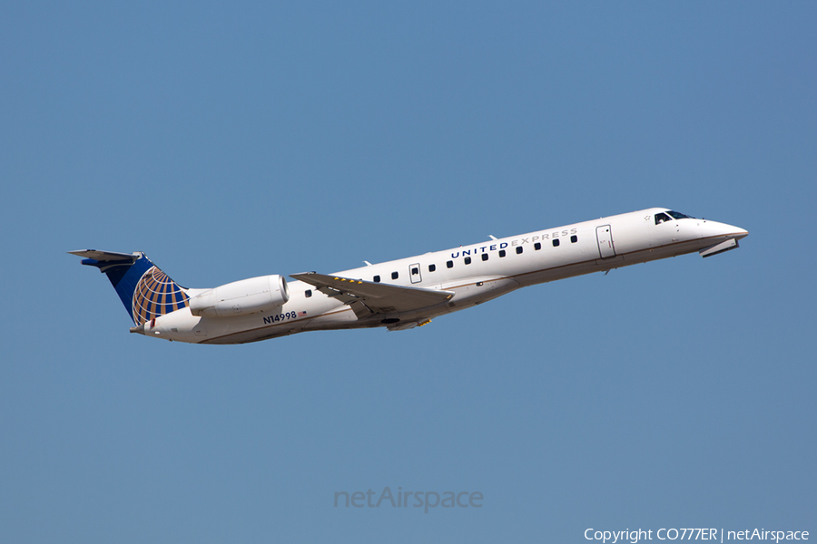 United Express (ExpressJet Airlines) Embraer ERJ-145LR (N14998) | Photo 42771